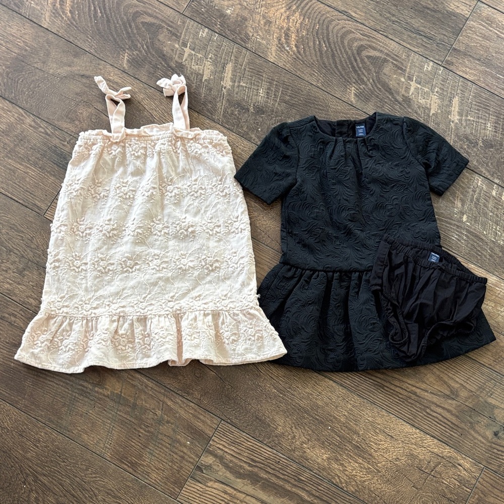 Zara & Gap set of dresses.